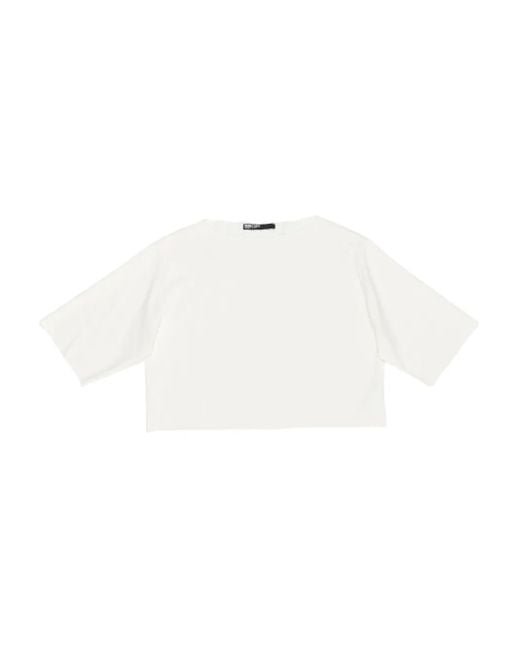 Bimba Y Lola ボートネック Tシャツ White