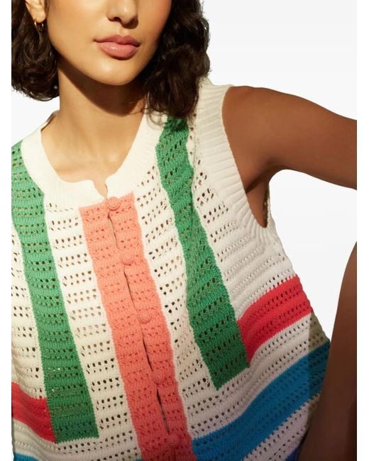 Chinti & Parker Blue Capri Vest