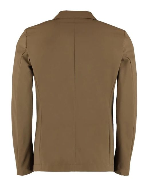 THE (Alphabet) Green Two-Button Blazer for men