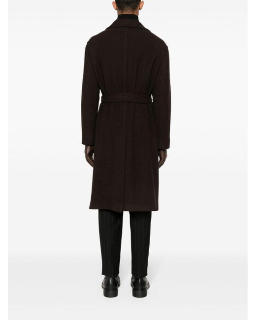 Manteau Royce en laine mélangée Tagliatore pour homme en coloris Black