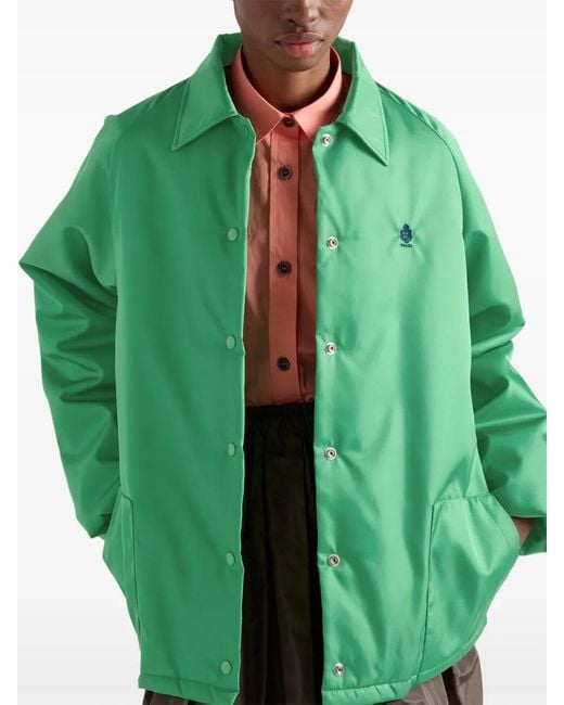 Prada Green Re-Nylon Blouson Jacket