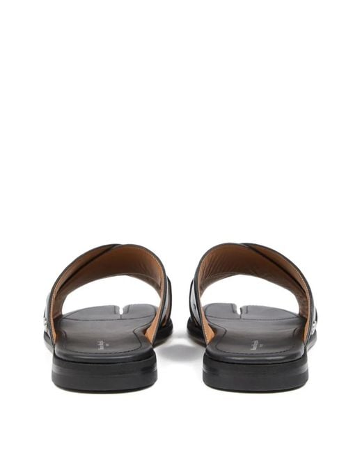 Maison Margiela Gray Crossed Sandals for men