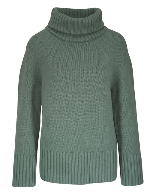 Michael Kors Green Roll-Neck Sweater