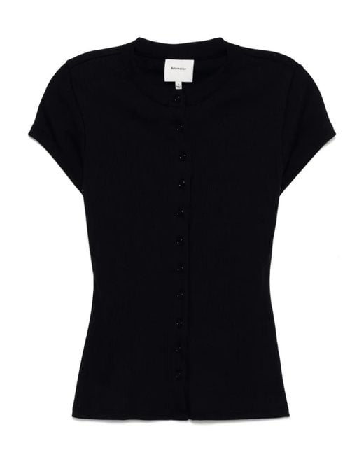 Reformation Black Raelynn Top