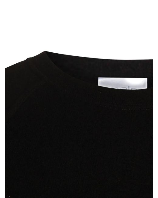 Maglione Girocollo Con Maniche Raglan di Malo in Black da Uomo