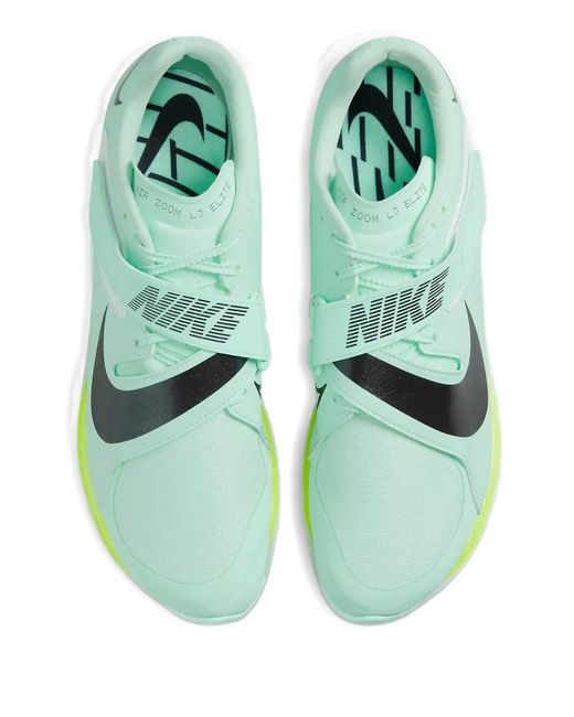 Nike Green Air Zoom Long Jump Elite Sneakers for men