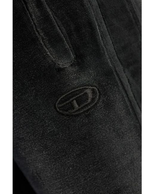 DIESEL Black P-Ely-Q1 Track Pants
