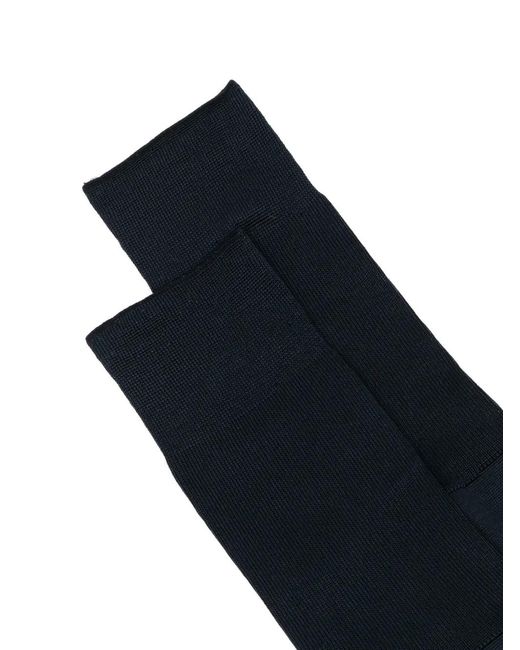 Zegna Black Knee Socks for men