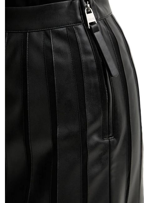 Silvian Heach Black Pencil Midi Skirt