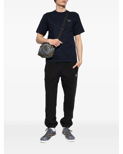 Burberry Black Sid' Sweatpants for men