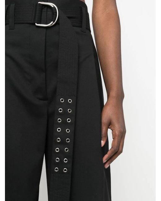 Pantalon Ample À Taille Ceinturée Philosophy Di Lorenzo Serafini en coloris Black