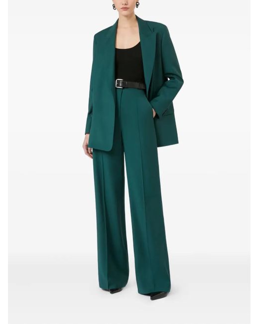 Max Mara Green Fernet Long Trouser