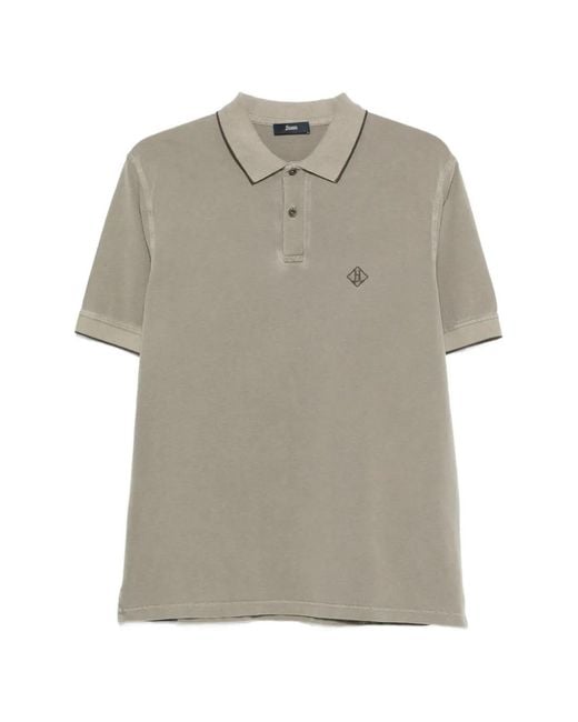 La Polo di Herno in Gray da Uomo