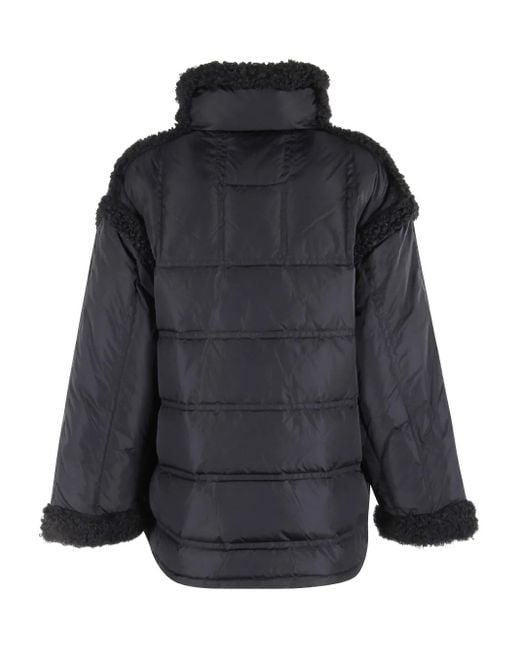 Stand Studio Black Dorothy Puffer Jacket