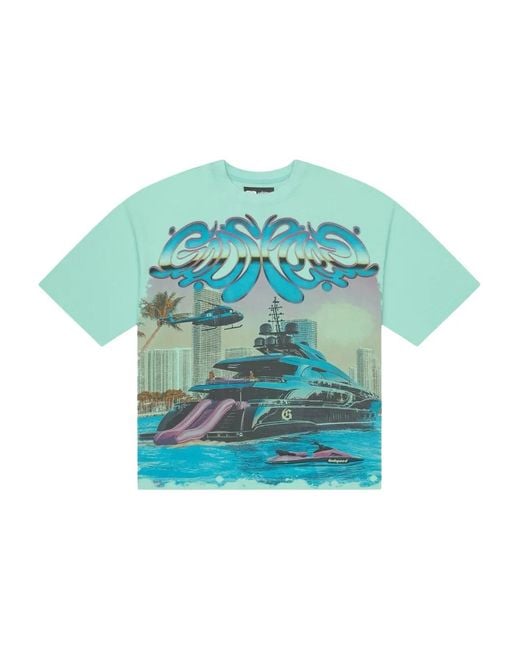 Godspeed Blue Memento Vivere Graphic T-Shirt for men