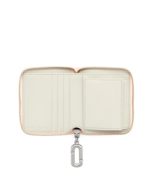 Marc Jacobs Pink The Pop J-Marc Compact Wallet