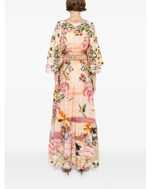 Camilla White Waisted Dress