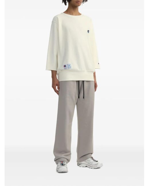 Undercover White Logo-Patch Sweatshirt for men
