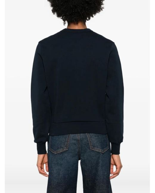 A.P.C. Sweater Met Logopatch in het Blue