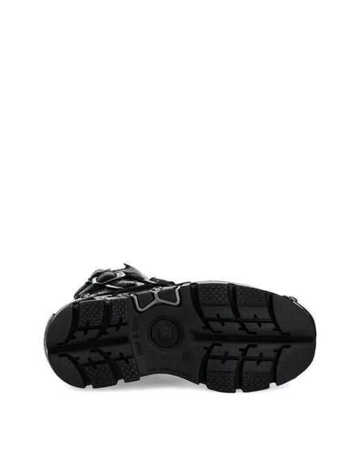 Botas Con Plataforma De 70 Mm New Rock de color Black