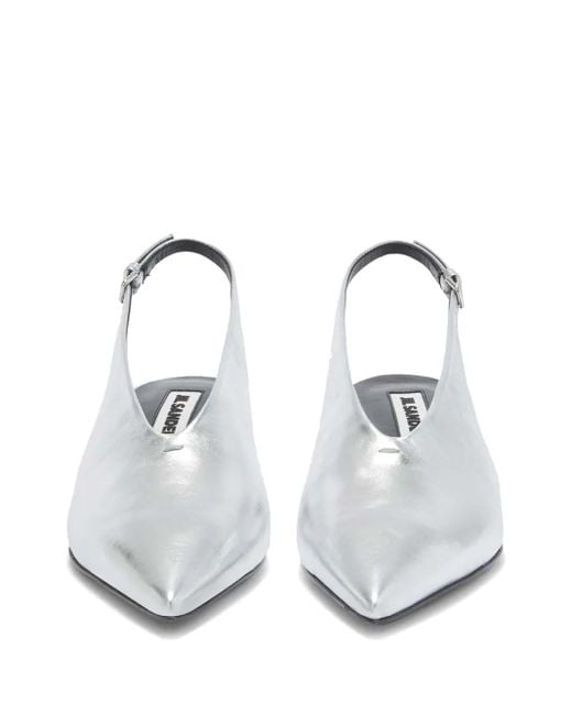 Jil Sander White Sandals