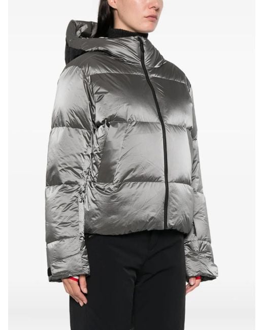 Rossignol Gray Daille Hooded Padded Jacket