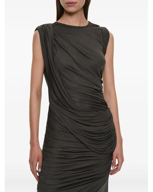 Christopher Esber Black Verve Twisted Tank Dress