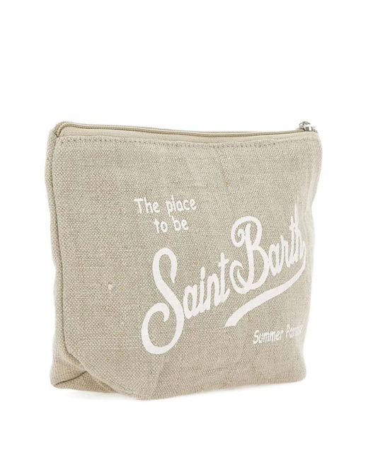 Mc2 Saint Barth White Aline Clutch Bag