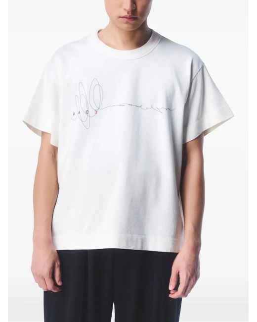 Pace Sketch Yourself Tシャツ White