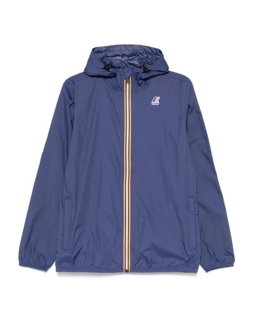 K-Way Blue Le Vrai 4.0 Claude Jacket for men
