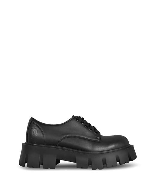 Altercore Black Deidra Chunky-Sole Shoes