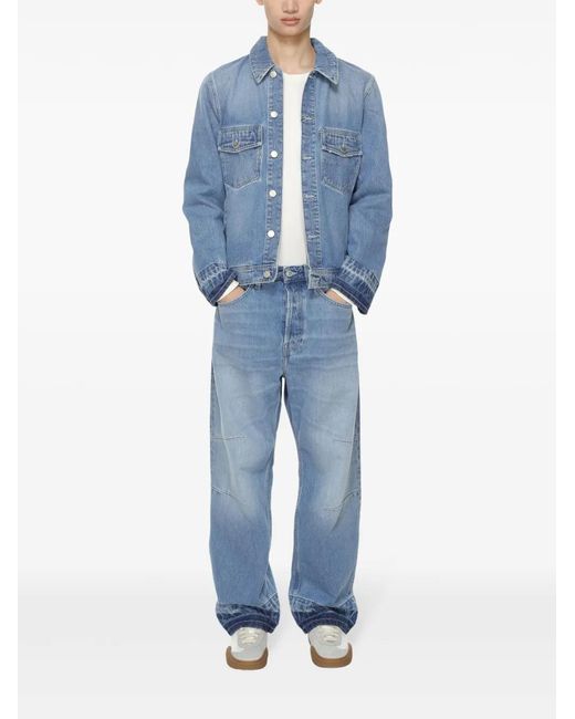 Won Hundred Blue Denim Jacket for men