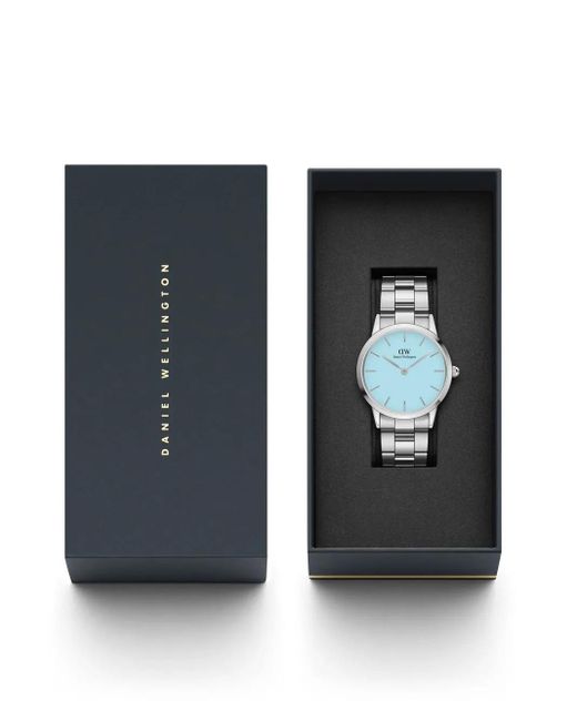 Daniel Wellington Blue Iconic Link 36Mm for men