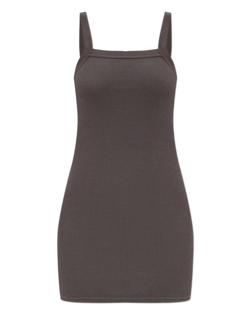 Abito Con Scollo Quadrato di Alexander Wang in Brown