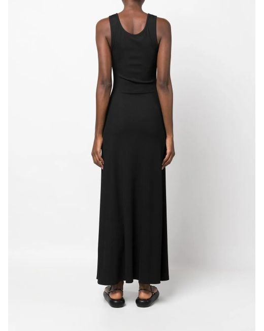 Christopher Esber Black Polar Orbit Cutout Dress