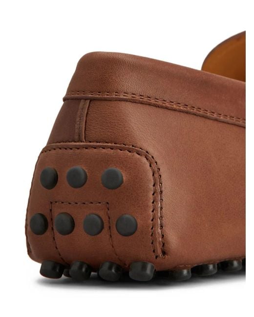 Tod's Brown Gommino Loafers for men