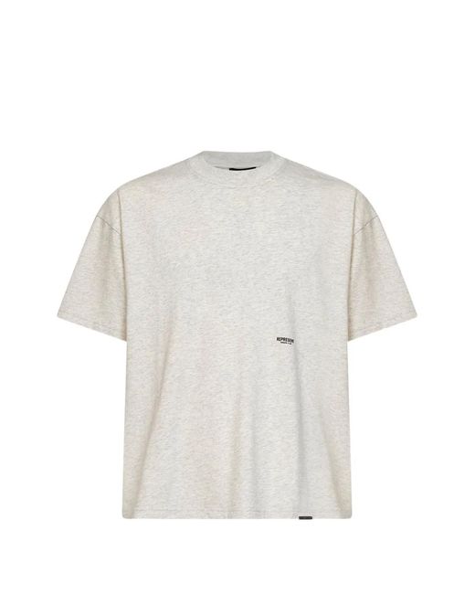 Represent White Micro Owners Club T-Shirt for men