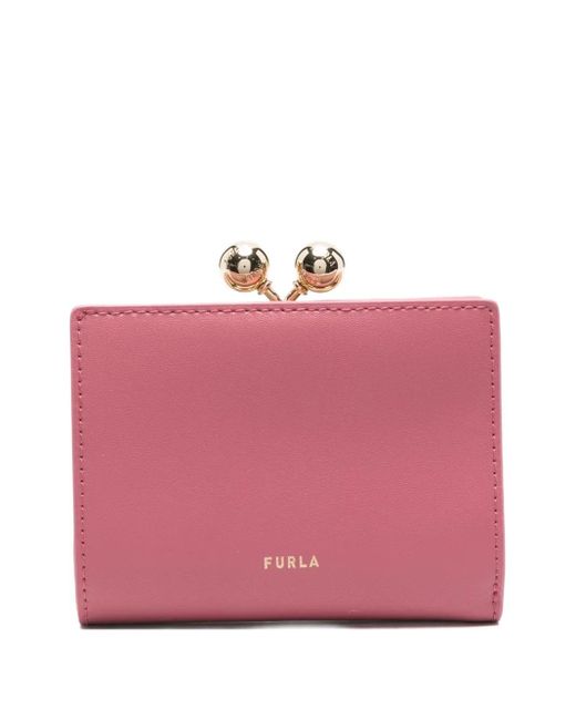 Furla Pink Dots S Compact Wallet