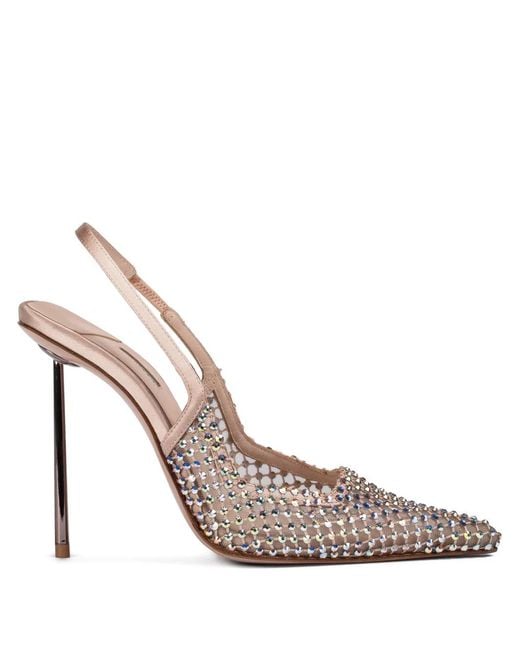 Le Silla White 120Mm Gilda Pumps