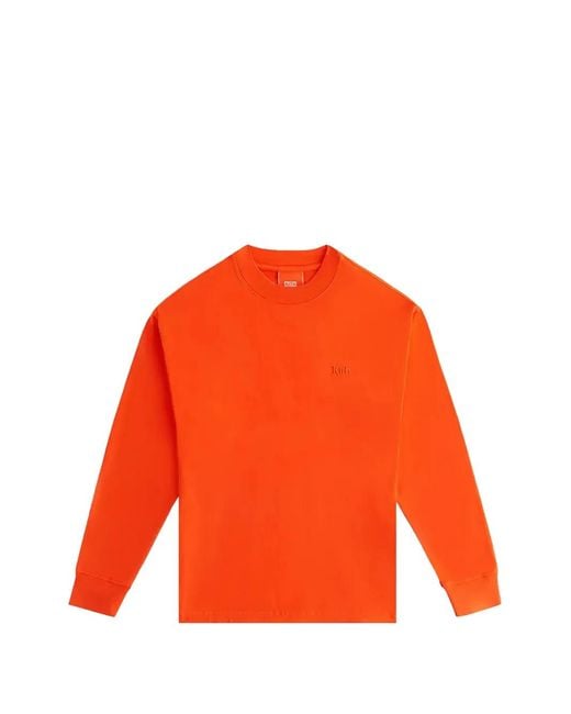 Kith Orange Sonoma Oversized Sweatshirt