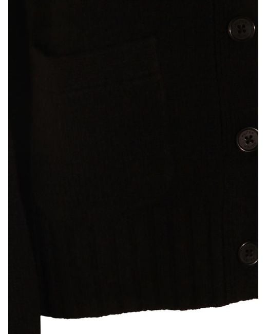 Kujten Black Milena Cashmere Cardigan