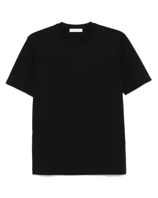 Cruciani Black Jersey T-Shirt for men