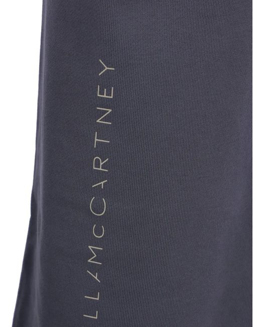 Adidas By Stella McCartney Blue Pantalon De Jogging À Logo Imprimé