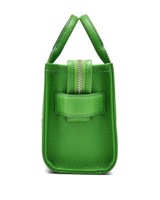 Marc Jacobs Green The Mini Leather Tote