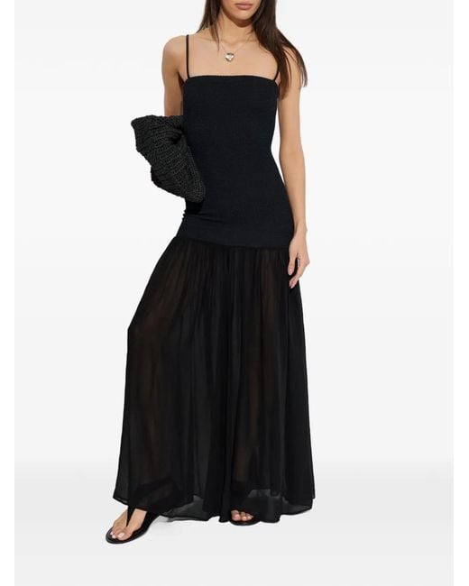 Hunza G Black 'Hybrid' Dress