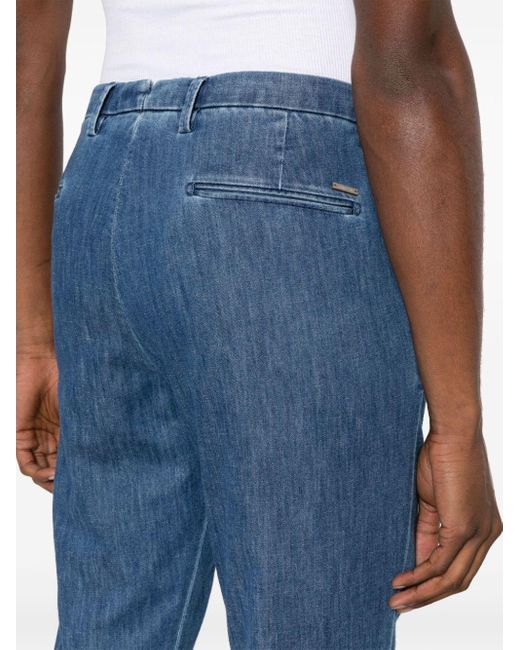 Jeans affusolati a vita media di Corneliani in Blue da Uomo