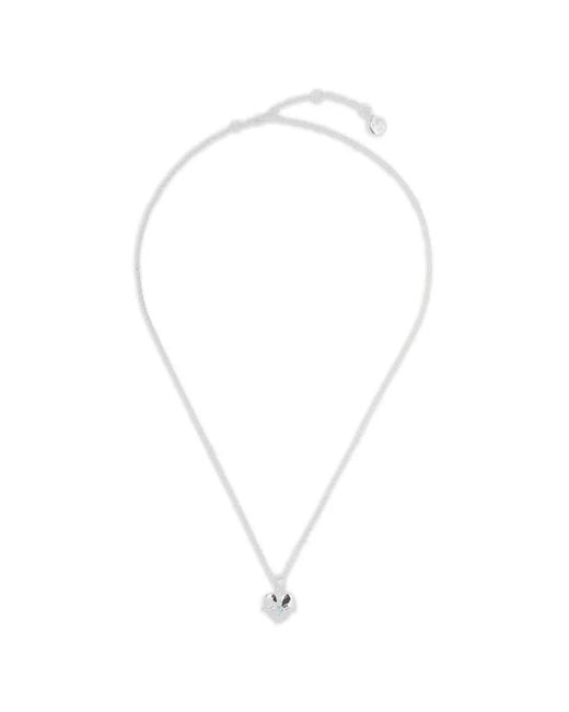 Stolen Girlfriends Club White December Heart Necklace