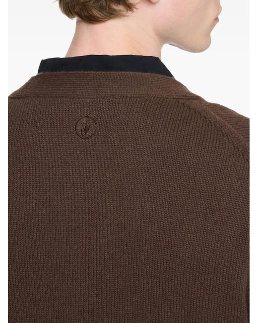 J.W. Anderson Brown Layered Cardigan for men