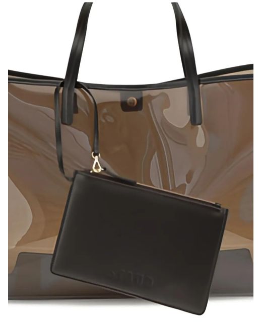 Staud Brown Large Christos Tote Bag