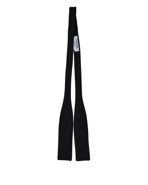 Thom Browne White Silk Faille Bow Tie for men